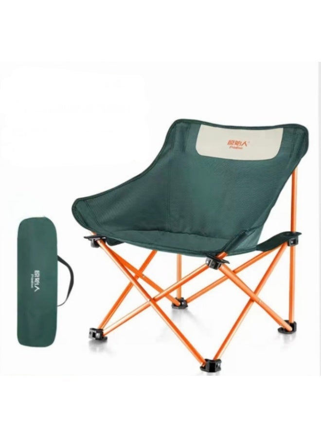 عام كرسي القمر للاستخدام الخارجي، كرسي قابل للطي، كرسي صيد محمول، كرسي مدير، كرسي بمسند ظهر، معدات التخييم مريحة - Image 1